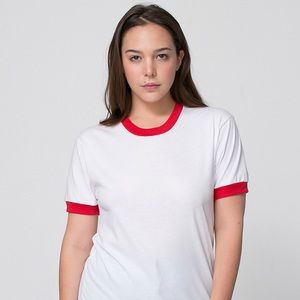 American Apparel Unisex Ringer Tee